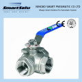 Three Way Stainless Steel Ball Valve